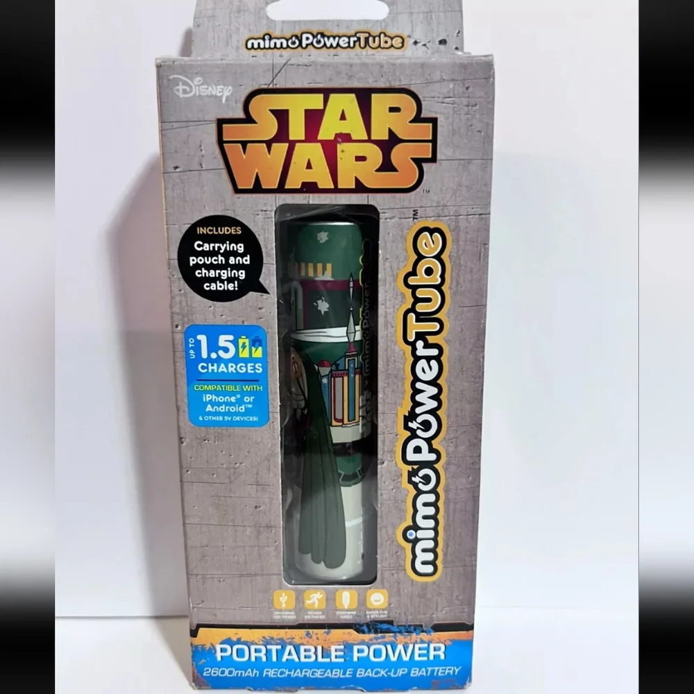 *New* Star Wars Boba Fett Power Charger